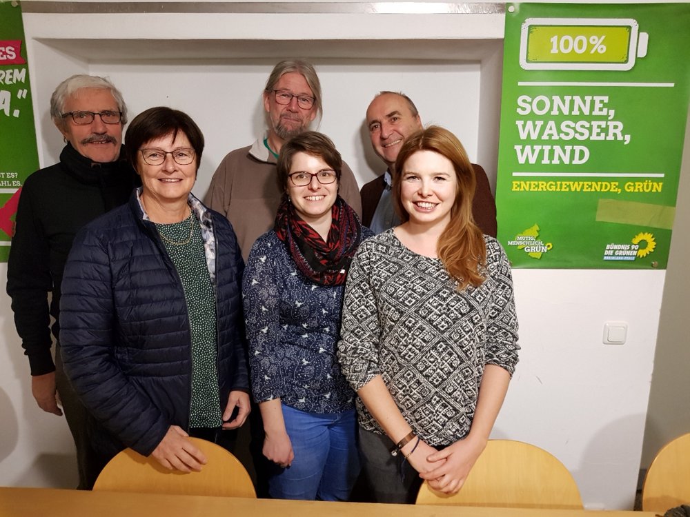 Der Vorstand der Grünen im Landkreis Landshut